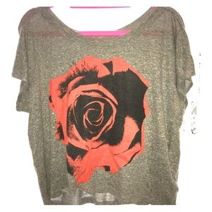 Urbanoutfitters Rose Gray Shirt XS, made in USA